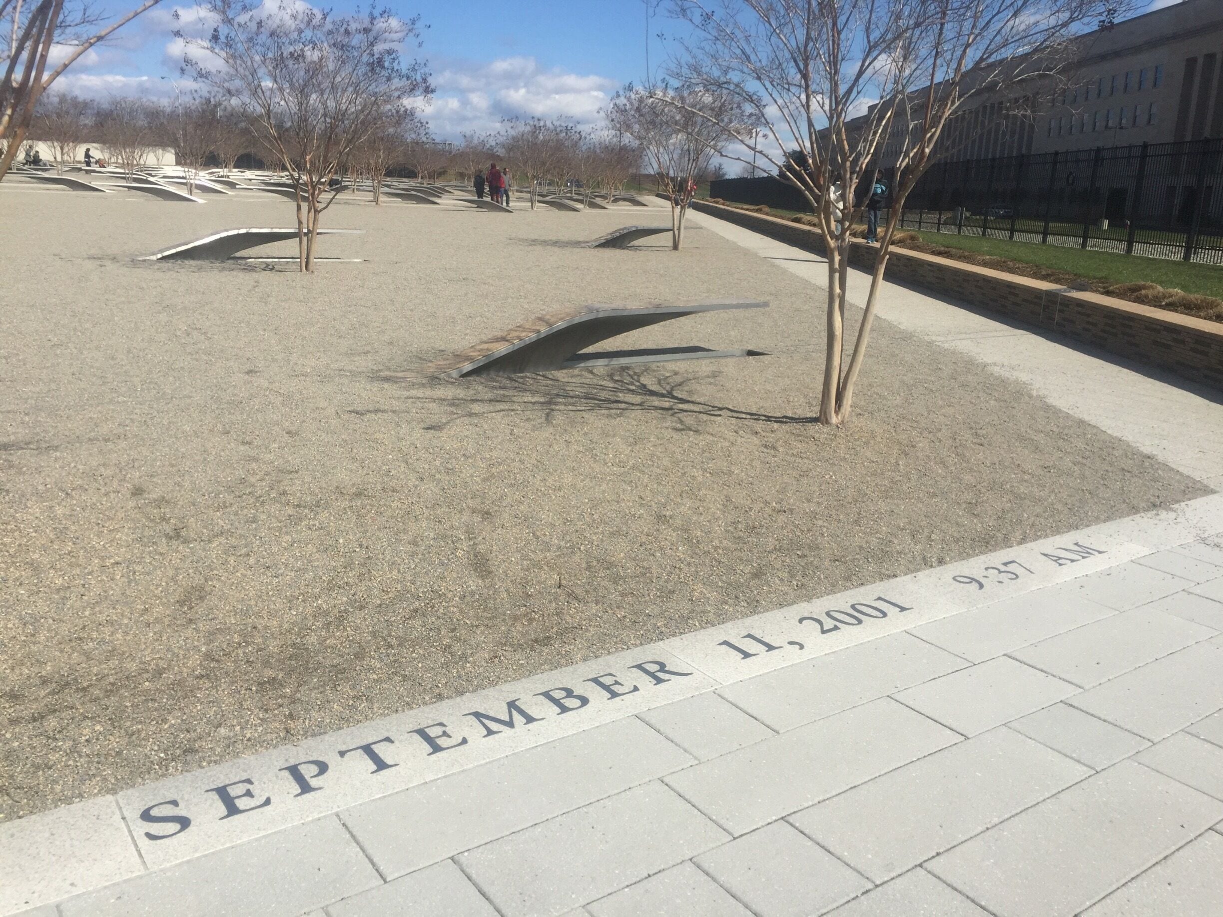One of the few places you can take a picture around the Pentagon. Quick 5 minute walk from the metro to check out this monument.