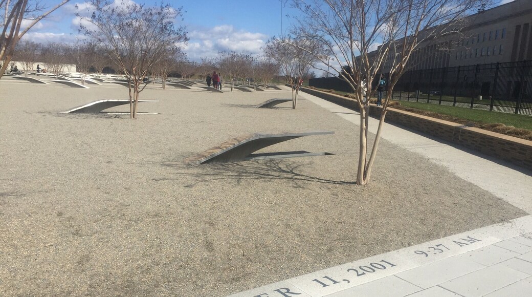 One of the few places you can take a picture around the Pentagon. Quick 5 minute walk from the metro to check out this monument.