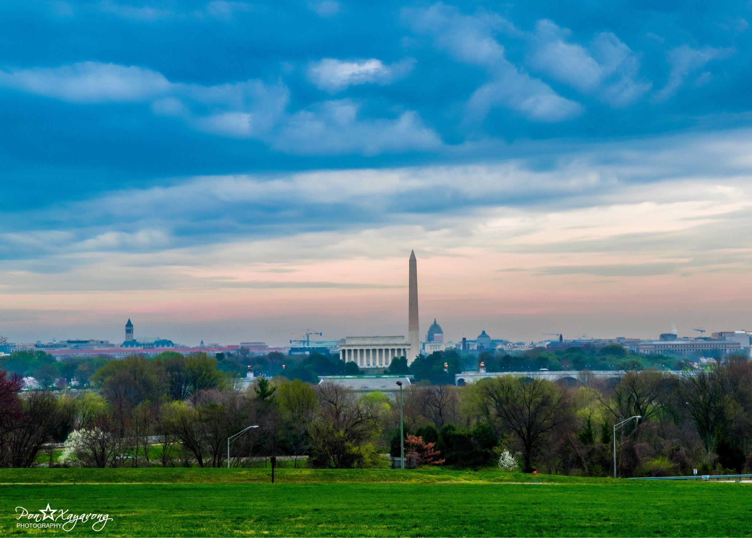 The view from US Marine park