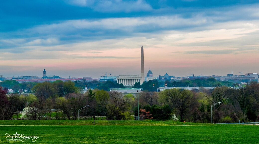 The view from US Marine park