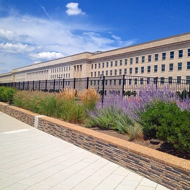 The Pentagon (the side that you ARE allowed to photograph) #Pentagon #arlington #virginia #usa #neverforgetv#travel #wanderlust