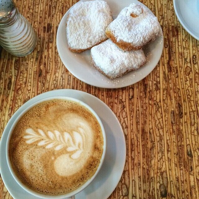 Beautiful morning to enjoy a latte and some beignets at Bayou Bakery.

Arlington has so many affordable options to stay and eat near downtown D.C. -- it's just a short metro ride away. The Cajun inspired bakery is run by New Orleans-born chef David Guas, and it's not to be missed! (There's one in D.C. proper as well, but the Arlington spot is the original.)