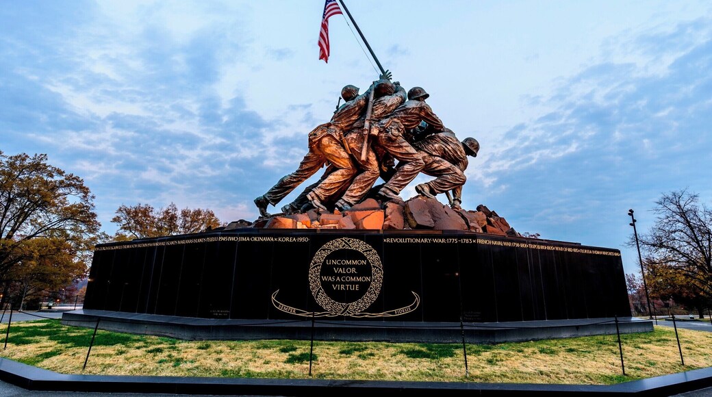 Iwo Jima Memorial.