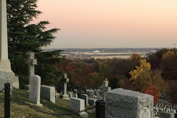 Just out there is the pentagon 😘 #pentagon #ArlingtonCemetery