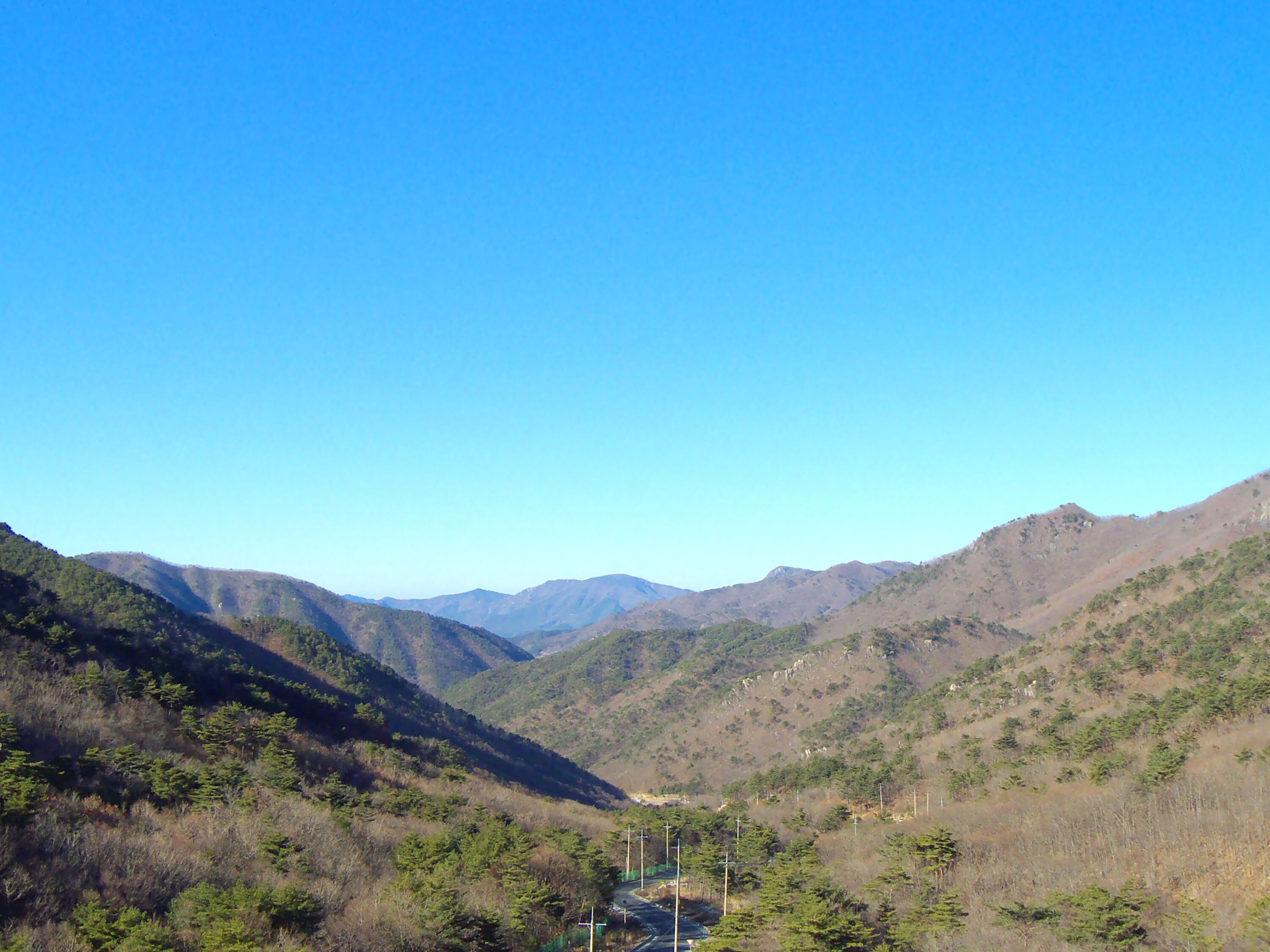 View from Eden Valley, Yangsan, South Korea