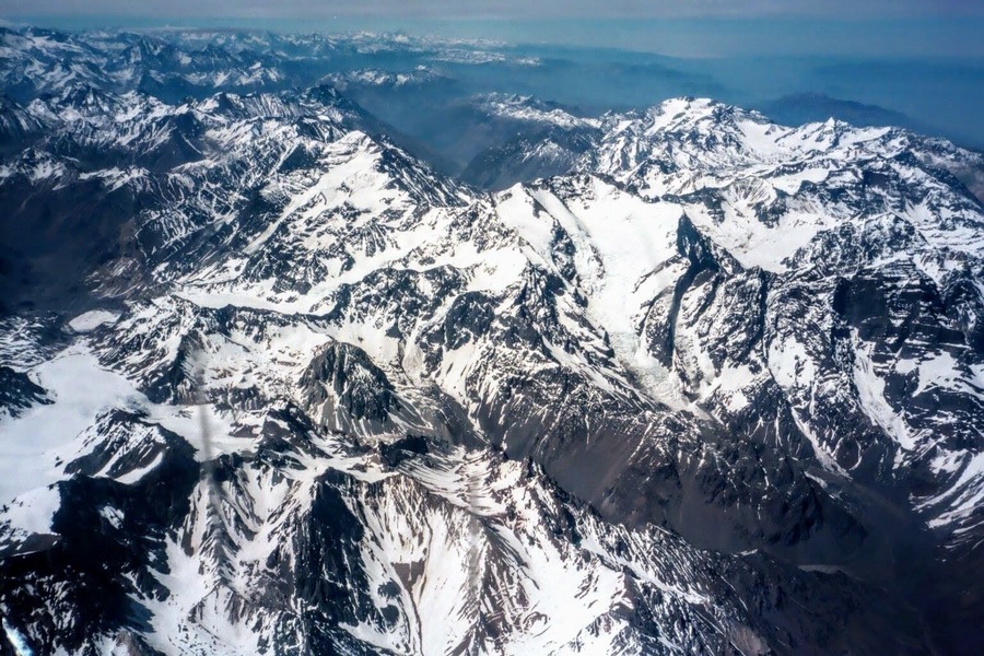 #LifeAtExpediaGroup Flying over the Andes en-route to Santiago Chile. Its hard not to think about the Uruaguyan Rugby team that survived for months down below in that terrain after their plane crashed. Reassuringly we were safely on the ground a little later.