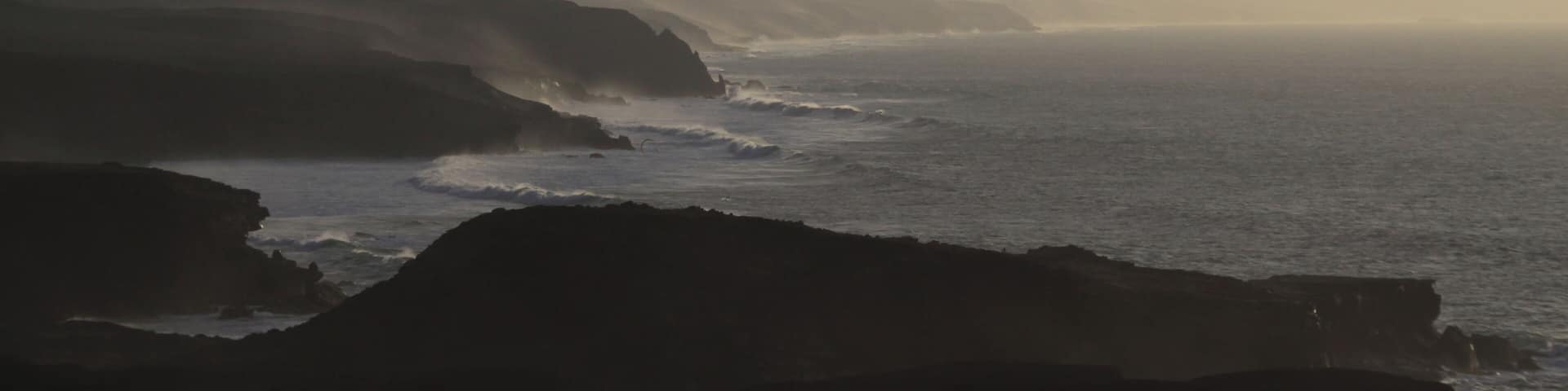 La Pared Coast evening