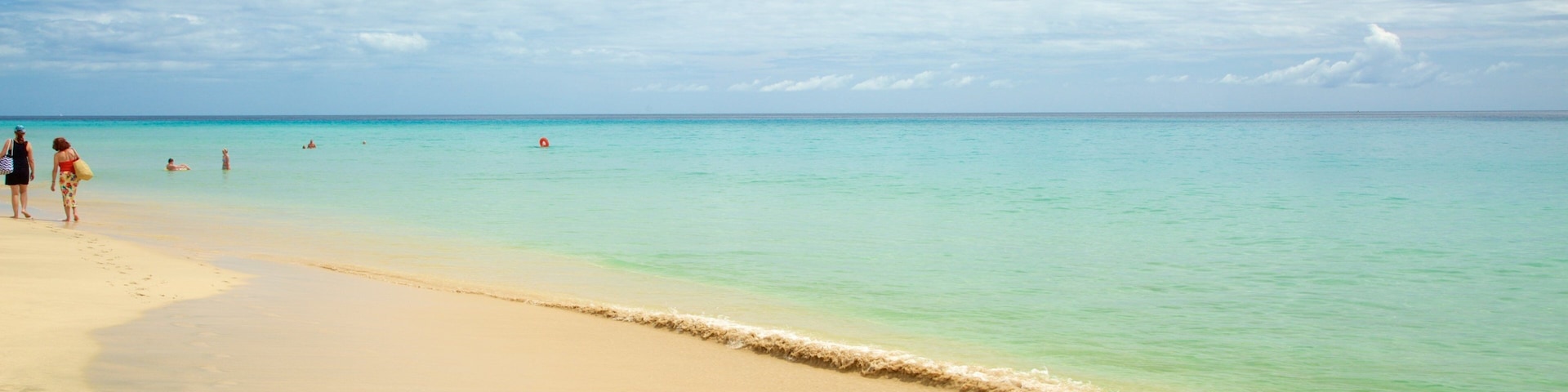 Jandia Beach showing general coastal views and a sandy beach
