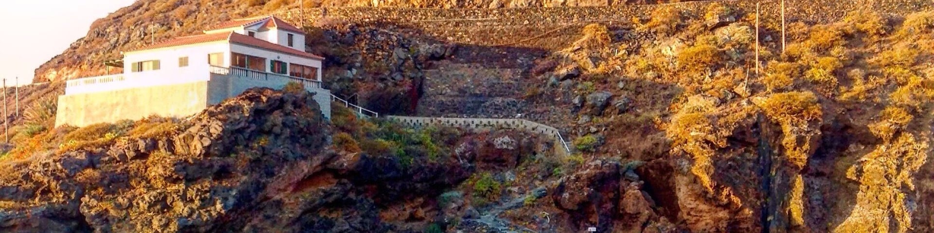 The big salty lagoon invites you to swim at all times. #hiking