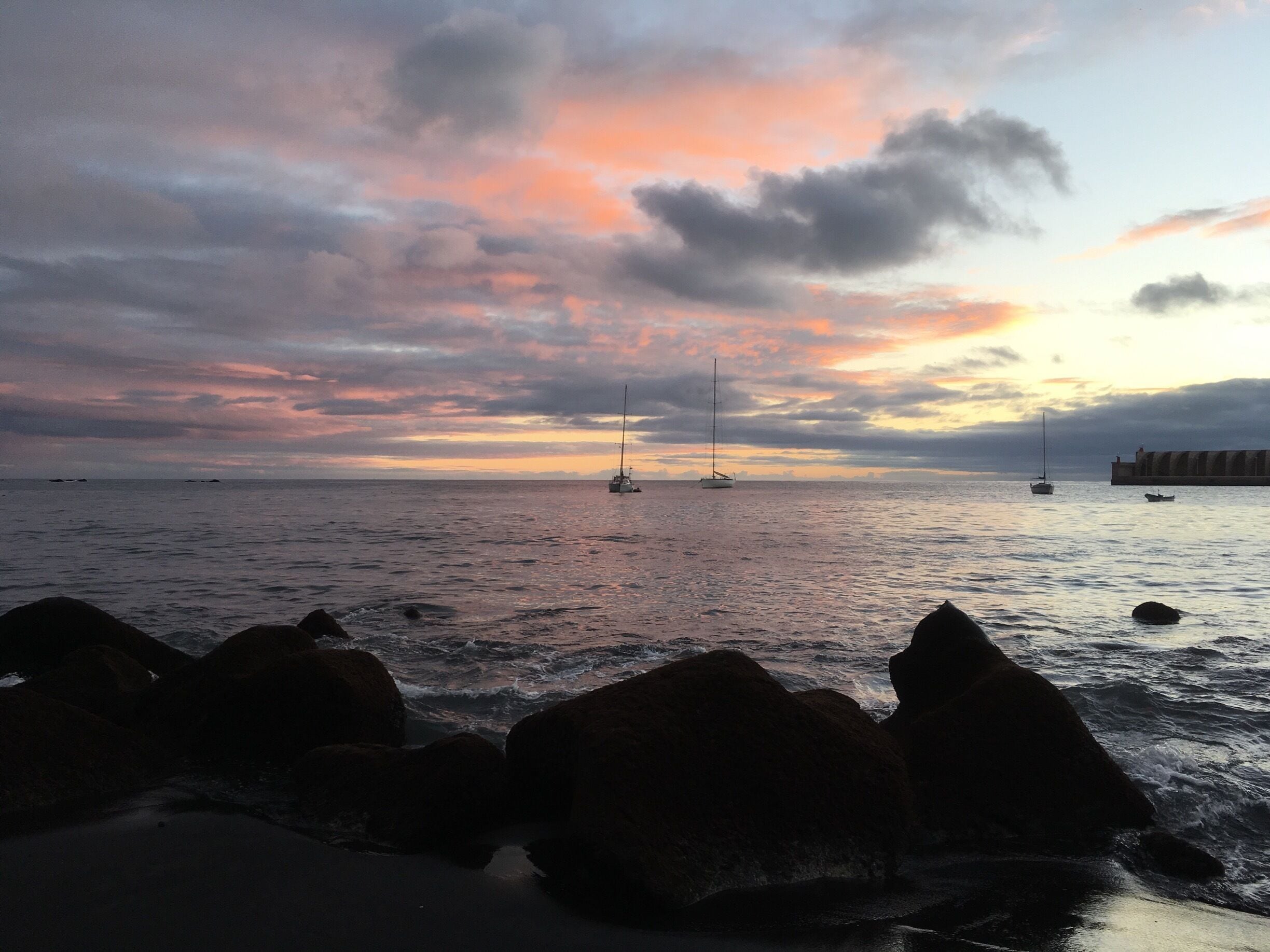 Found this secluded beach whilst out on a run while on holiday in La Palma. Absolutely stunning and worth the very steep climb back up!