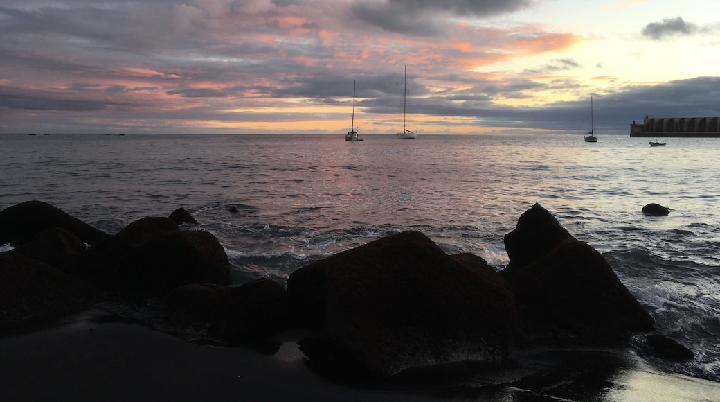 Found this secluded beach whilst out on a run while on holiday in La Palma. Absolutely stunning and worth the very steep climb back up!