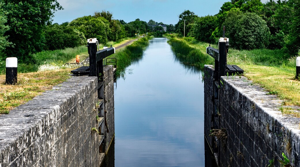 Lock 45 of the Royal Canal near Cloondara, County Longford, Ireland.