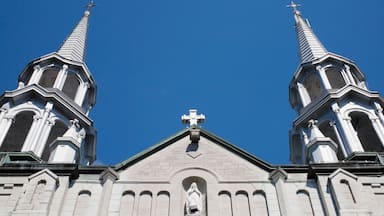 A Catholic Church Building; Marieville, Quebec, Canada