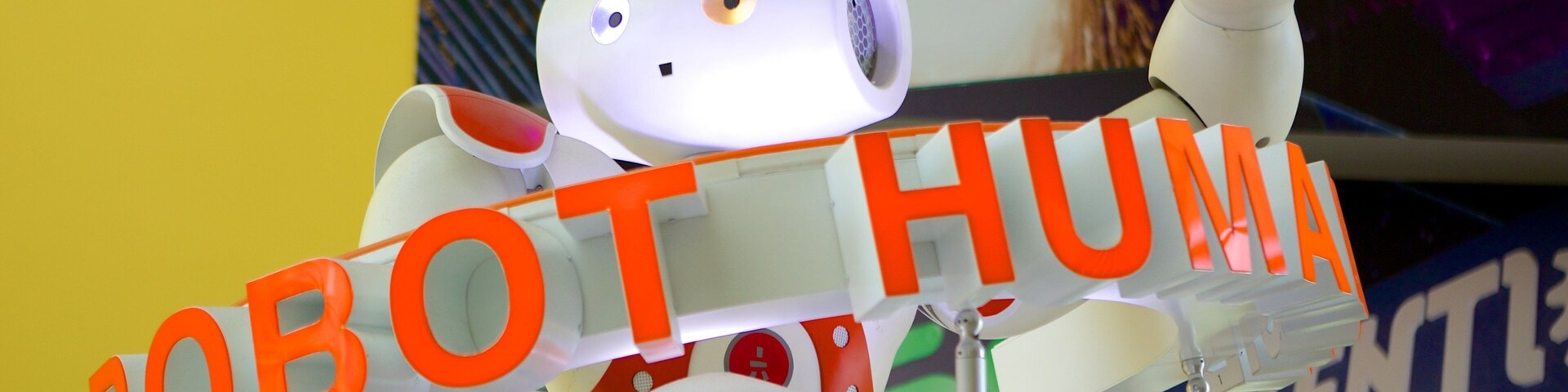 Connecticut Science Center featuring signage