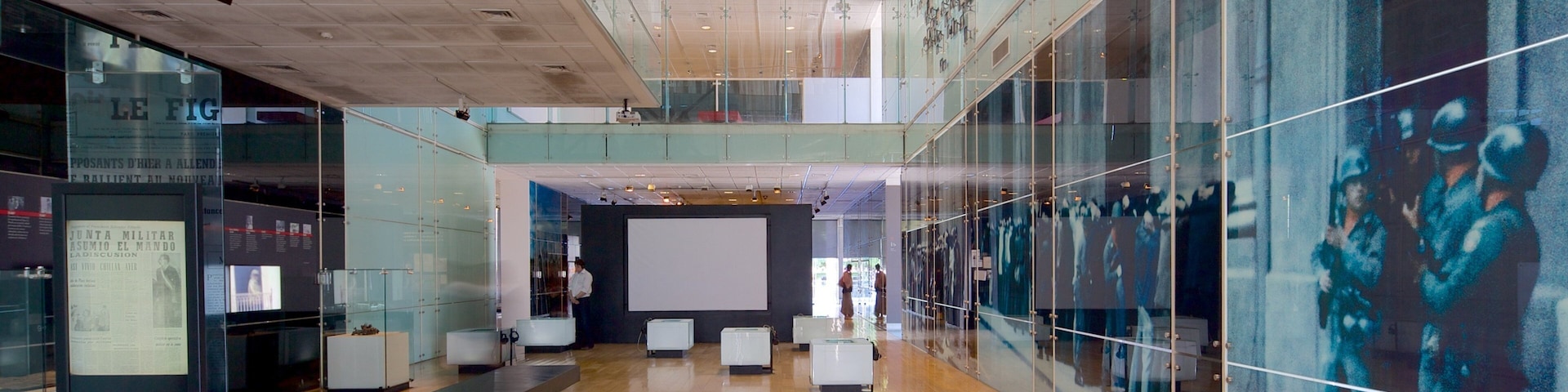 Museo de la Memoria y los Derechos Humanos das einen Innenansichten