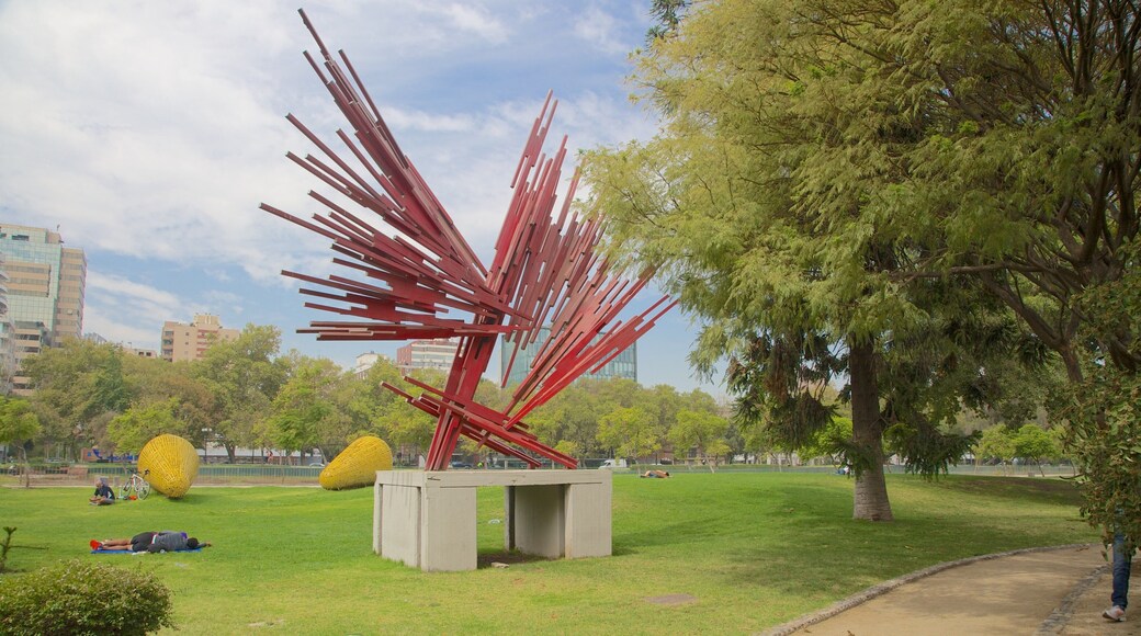 Skulpturparken presenterar en stad, konst och en park