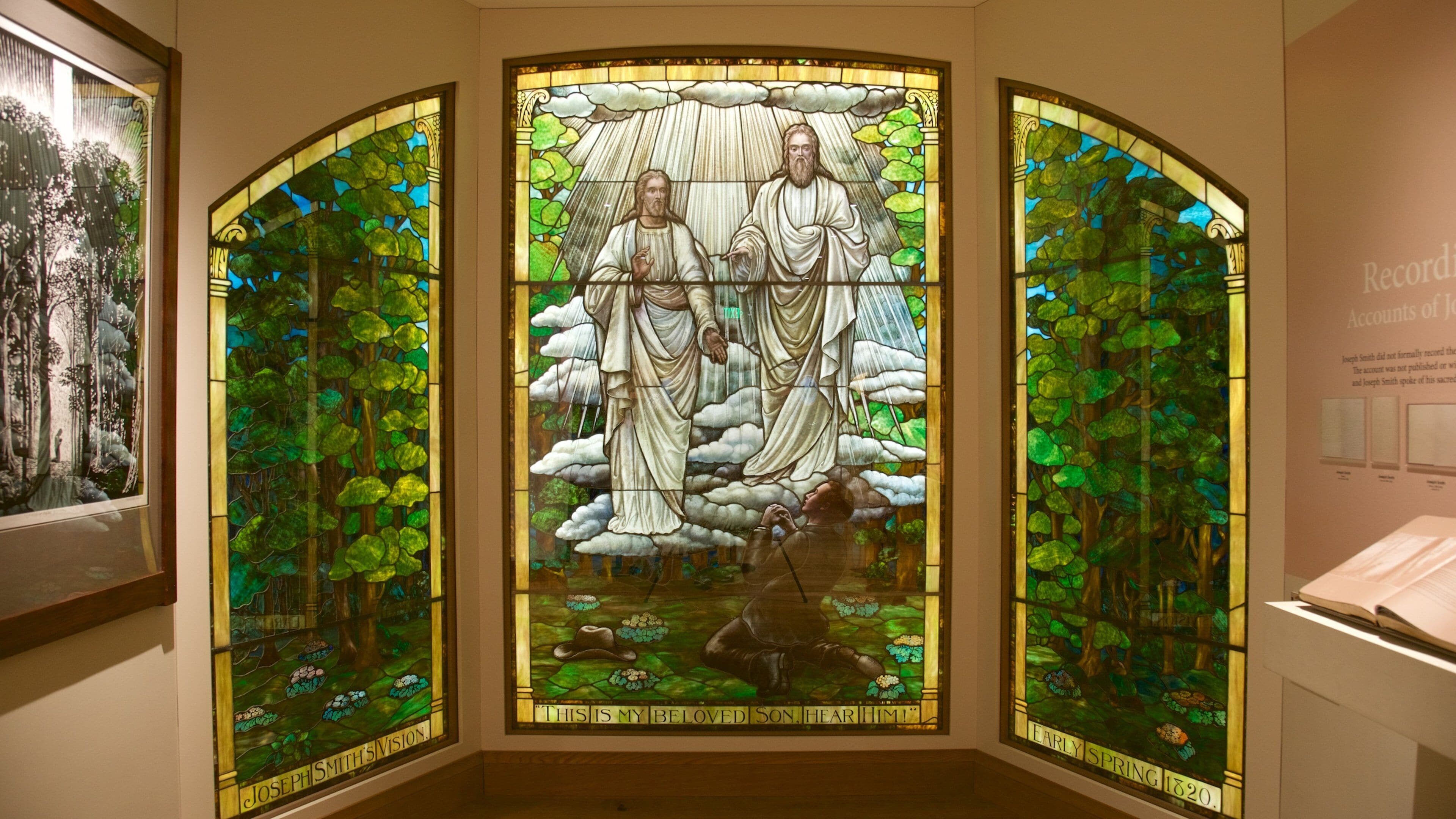 Church History Museum showing interior views, art and religious aspects