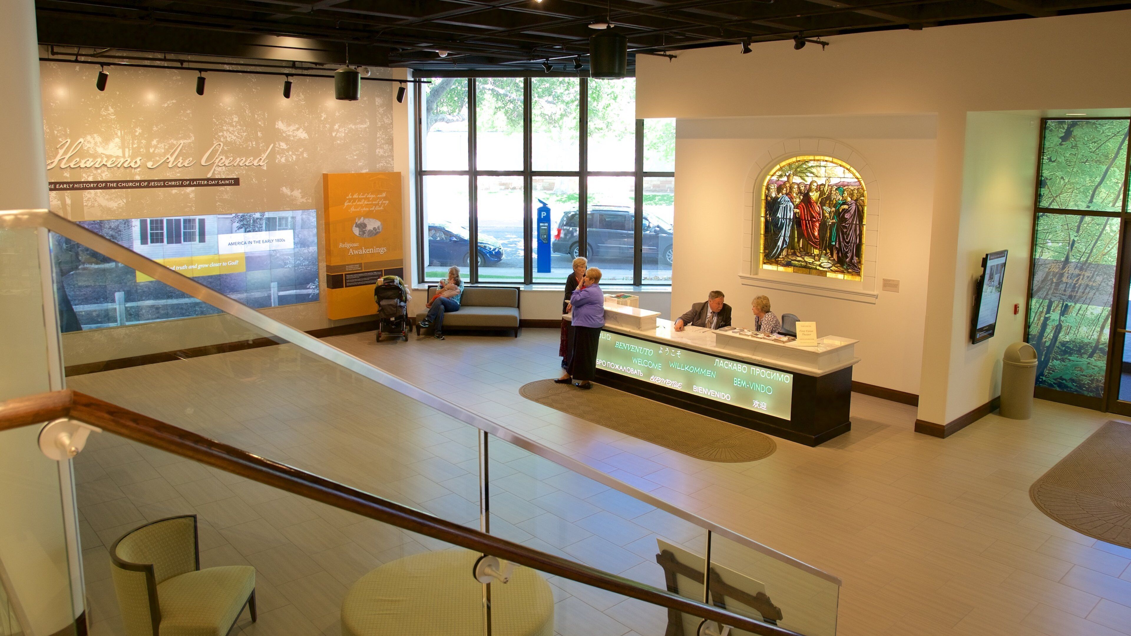 Church History Museum som visar interiörer