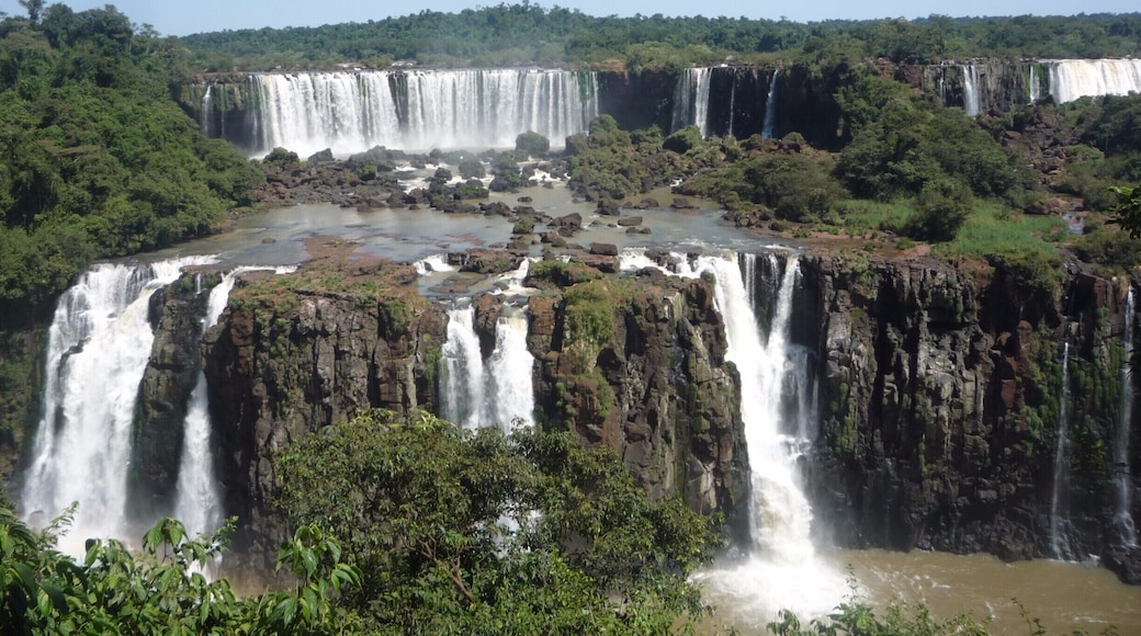 Iguaçu waterfalls on Brazilian side. One of the 7 natural wonders of the World #NationalPark Photo Contest