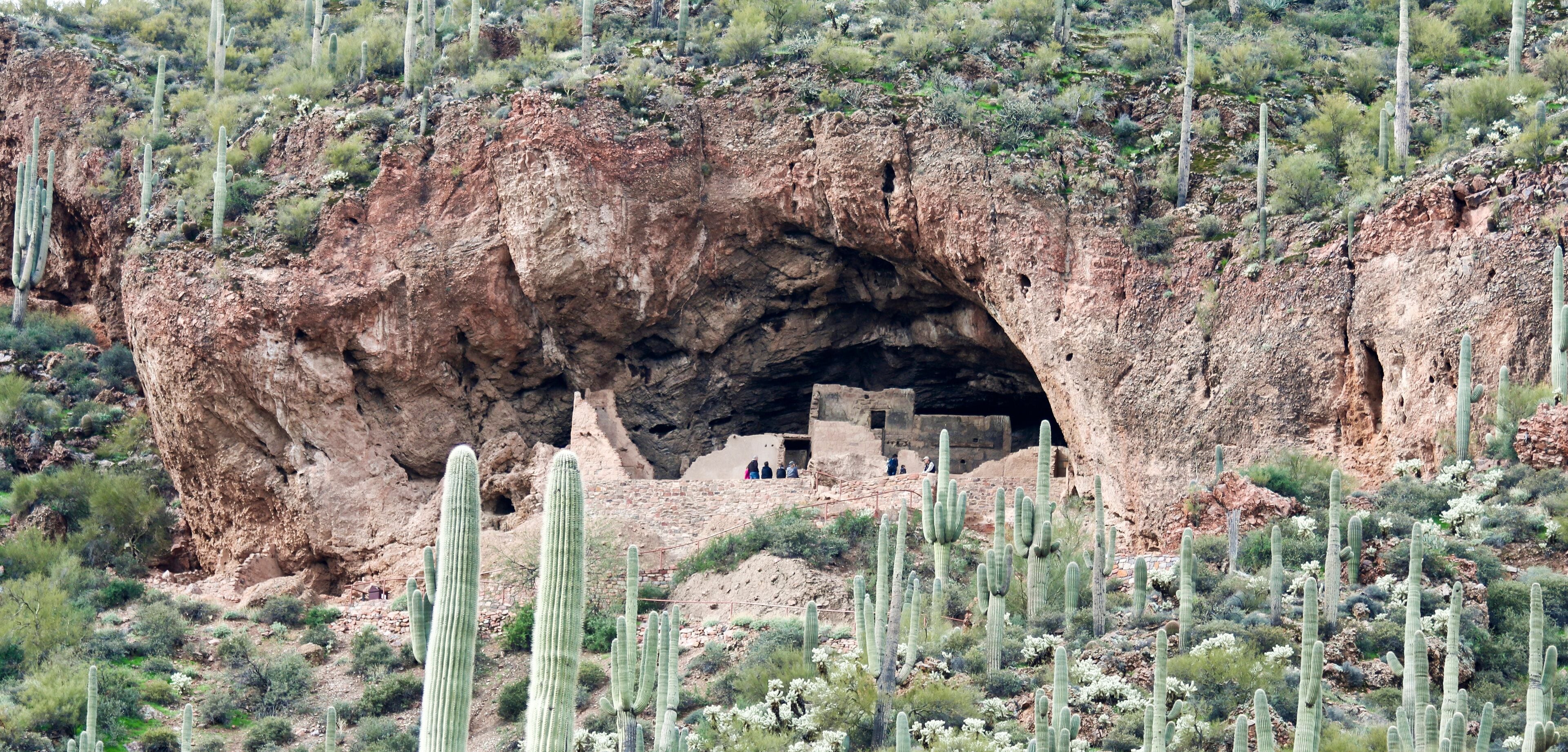 The Lower Cliff Dwelling at Tonto National Monument