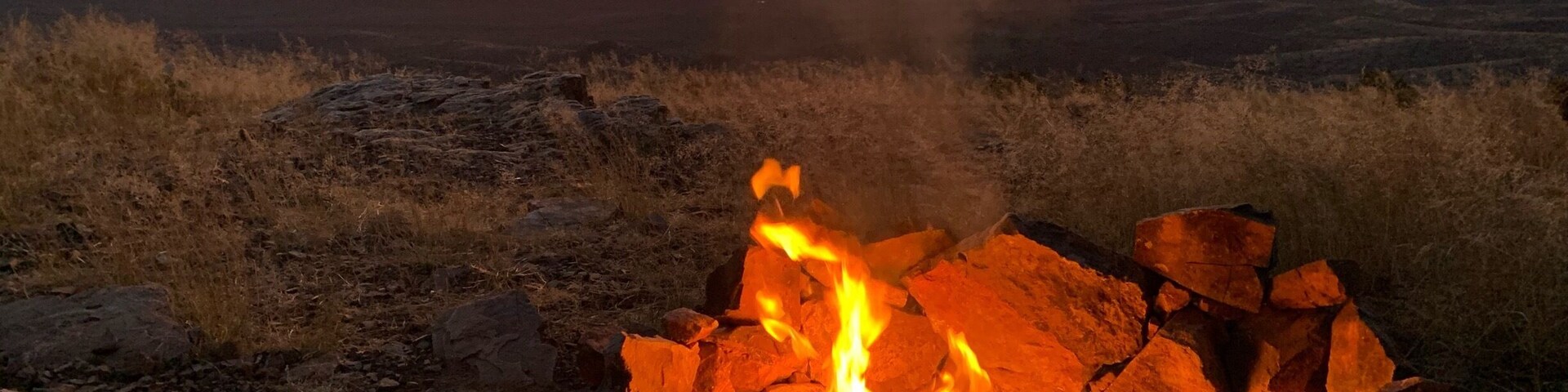 Campfire sunsets