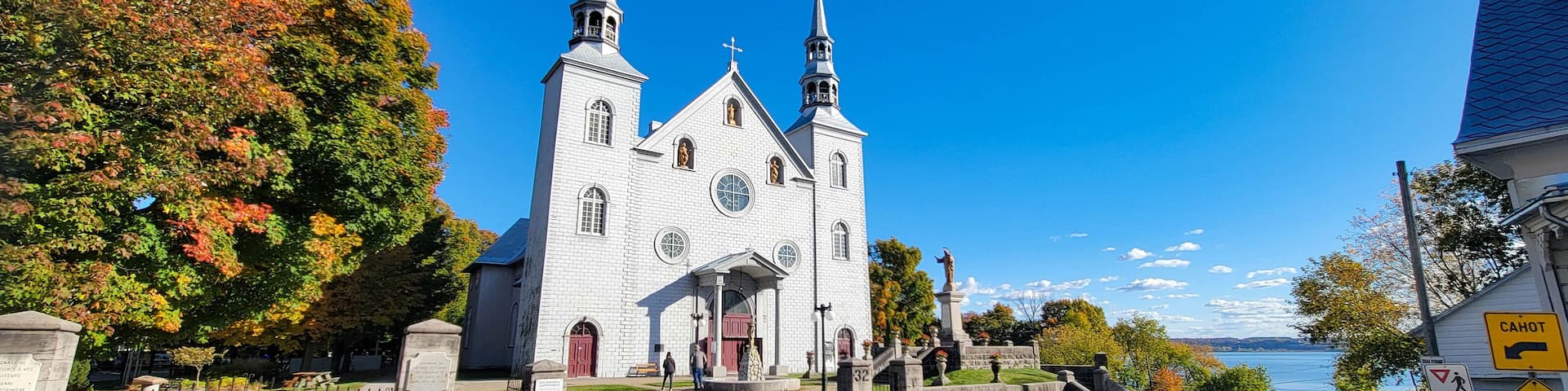 Church of Cap-Santé in Quebec, Canada