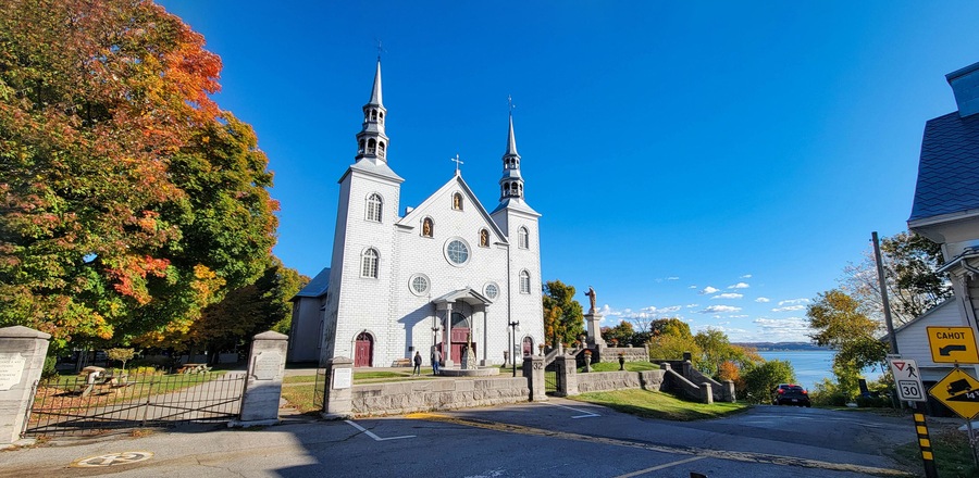 Church of Cap-Santé in Quebec, Canada