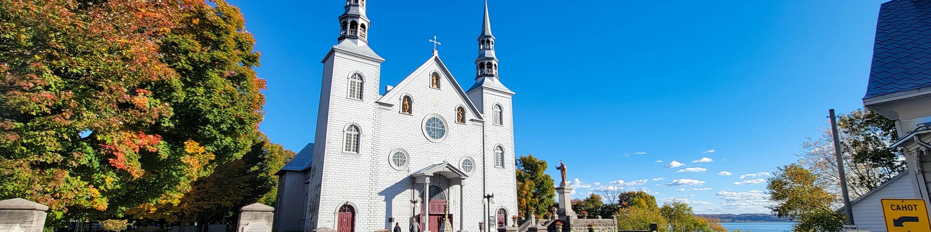 Church of Cap-Santé in Quebec, Canada
