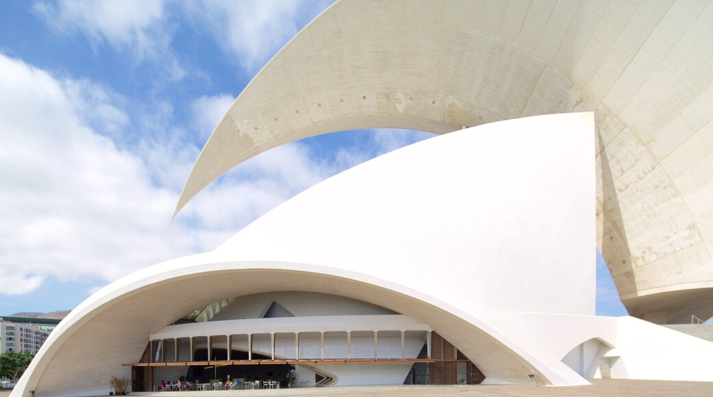 Auditorio de Tenerife das einen moderne Architektur