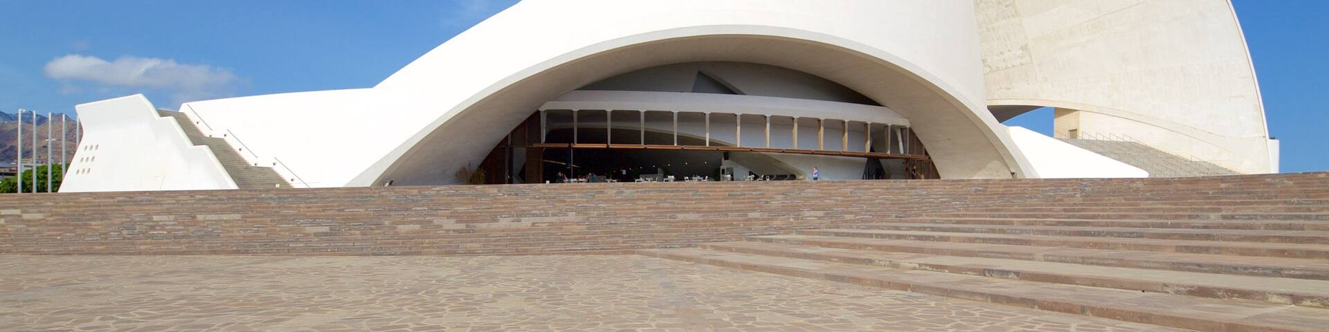 Auditorio de Tenerife featuring modern architecture