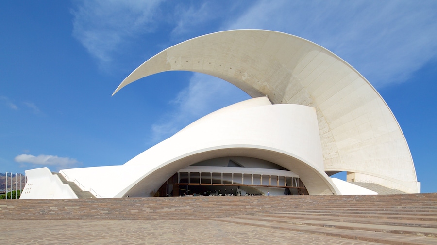 Auditorio de Tenerife caratteristiche di architettura moderna