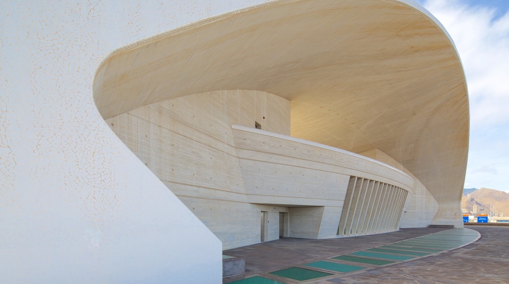 Tenerife Auditorium which includes modern architecture
