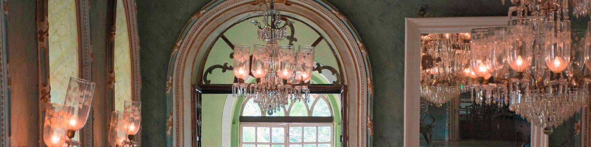 Inside the Menezes Braganza Pereira House, Chandor village, Goa. The Pereira House, started in the 17th century, is one of the best preserved homes of the Indo-Portuguese aristocracy that owned plantations, controlled trade, and governed Goa during its long colonial rule by Portugal. India captured Goa in 1961 in a quick invasion after India grew impatient with their lengthy negotiations with Portugal over Goa's status.