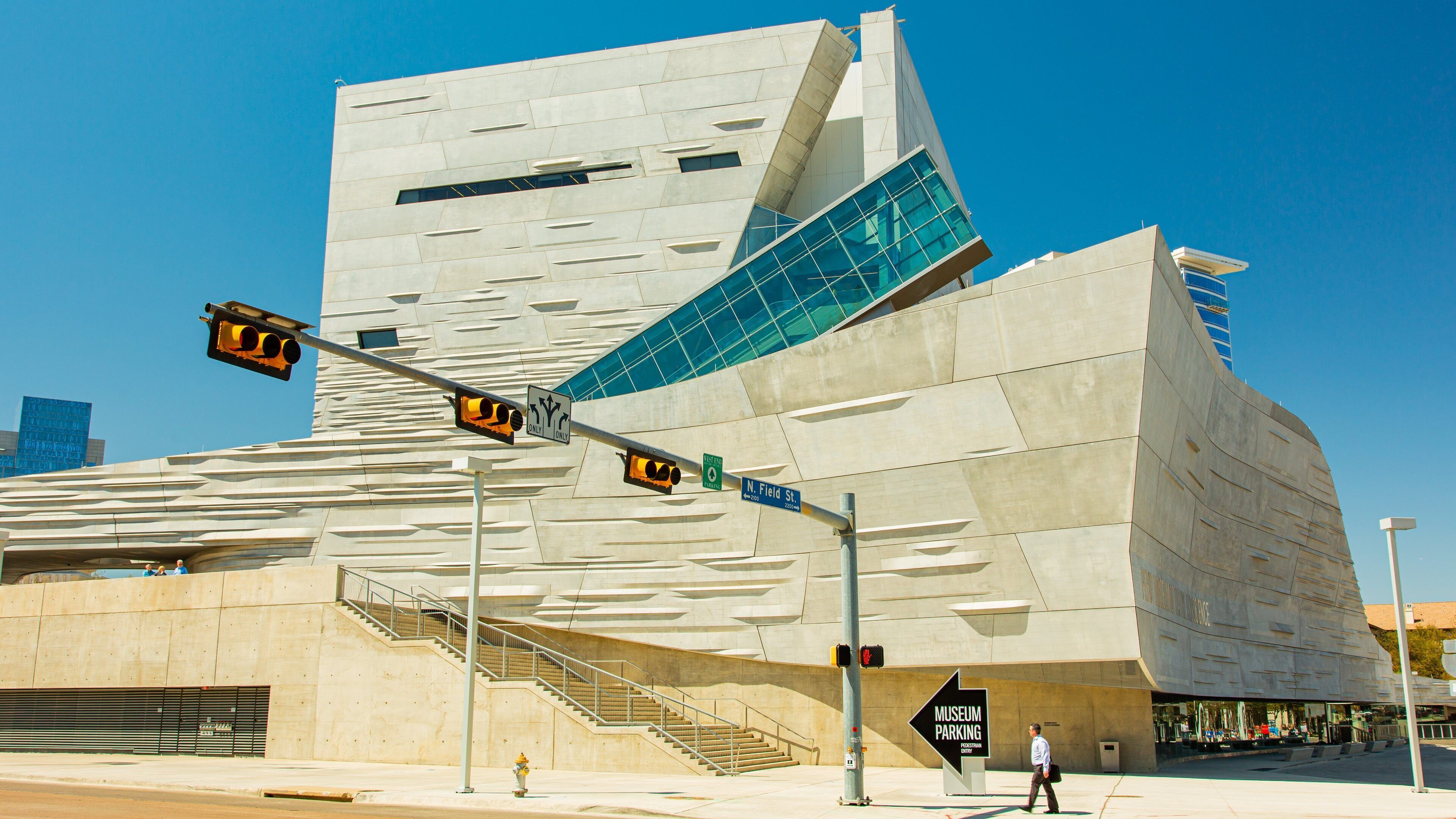 Perot Museum of Nature and Science showing modern architecture