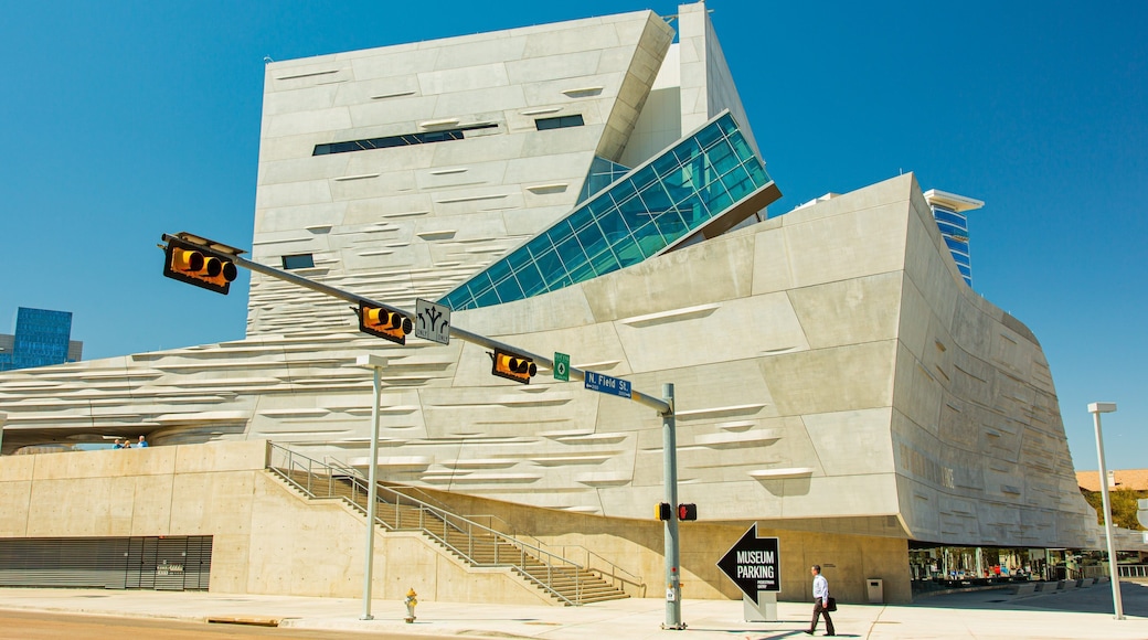 Perot Museum of Nature and Science showing modern architecture