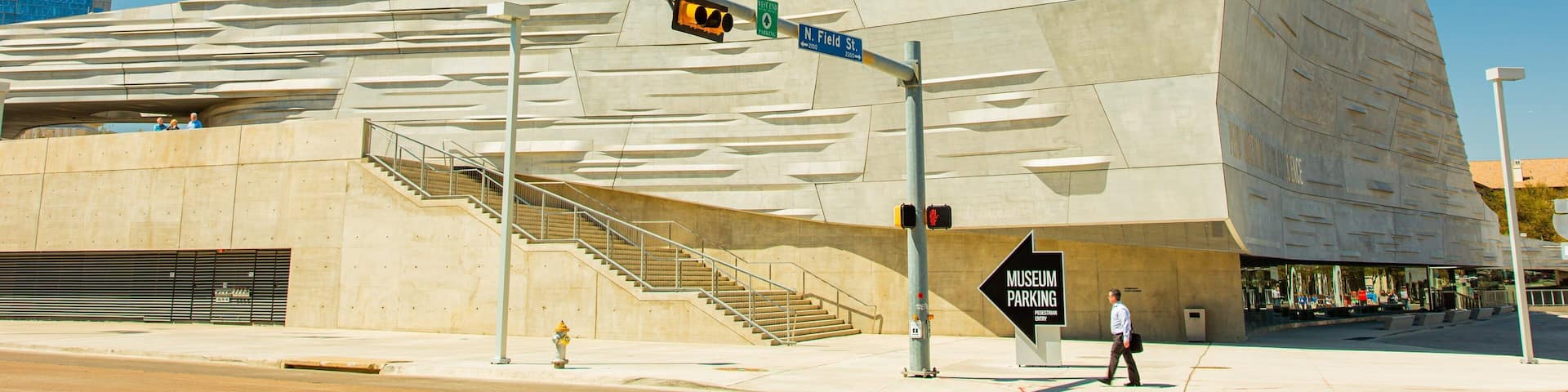Perot Museum of Nature and Science showing modern architecture