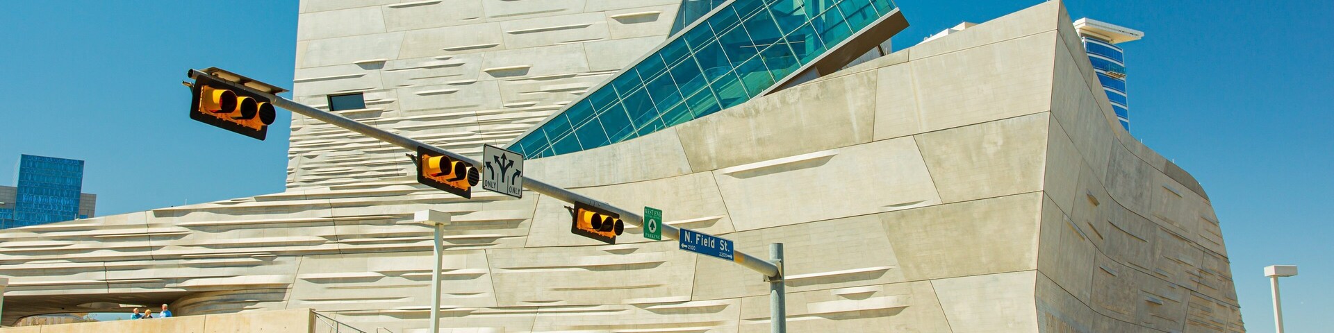 Perot Museum of Nature and Science showing modern architecture