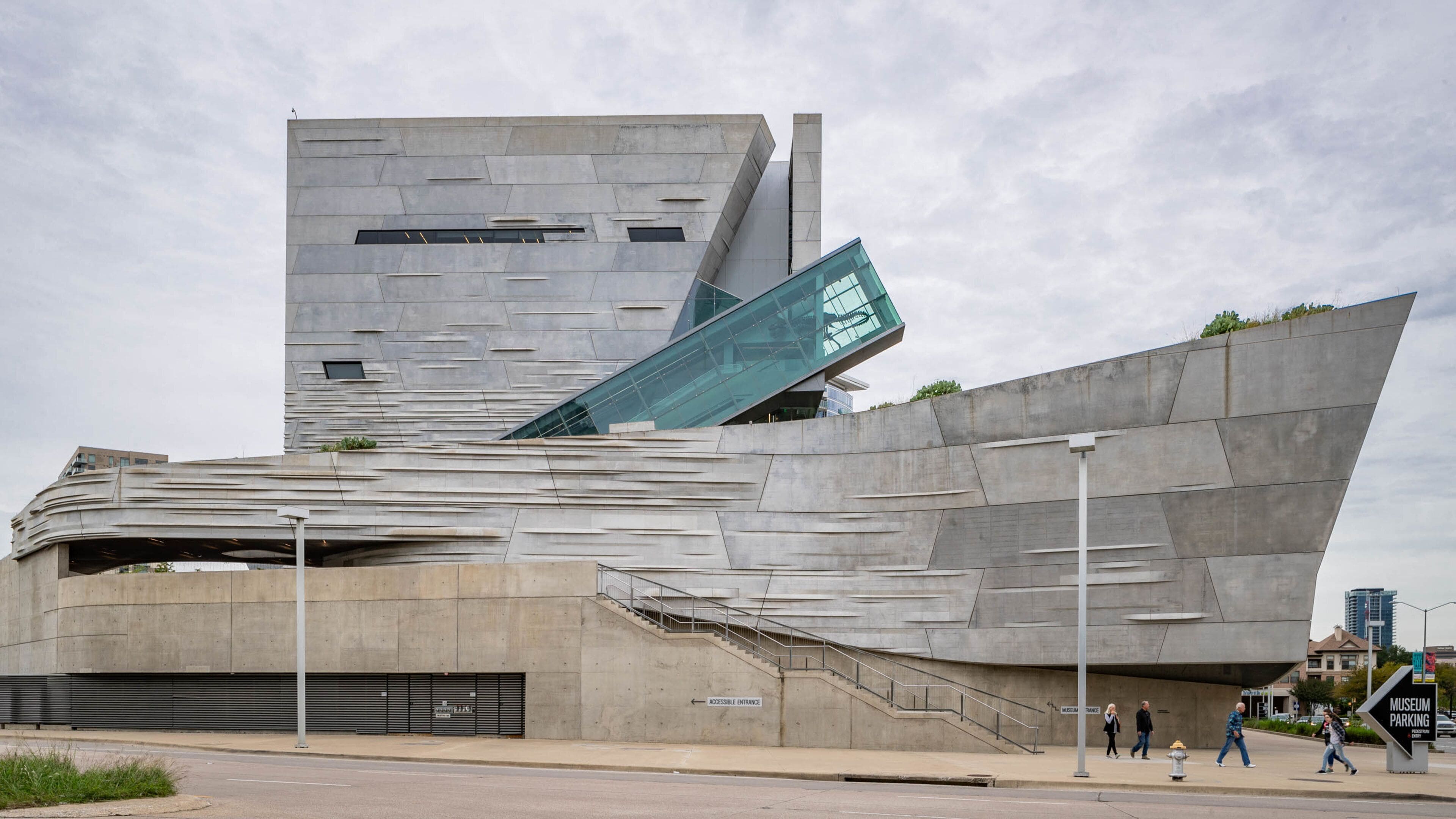 Perot Museum of Nature and Science featuring modern architecture