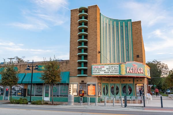 Kessler Theater showing signage
