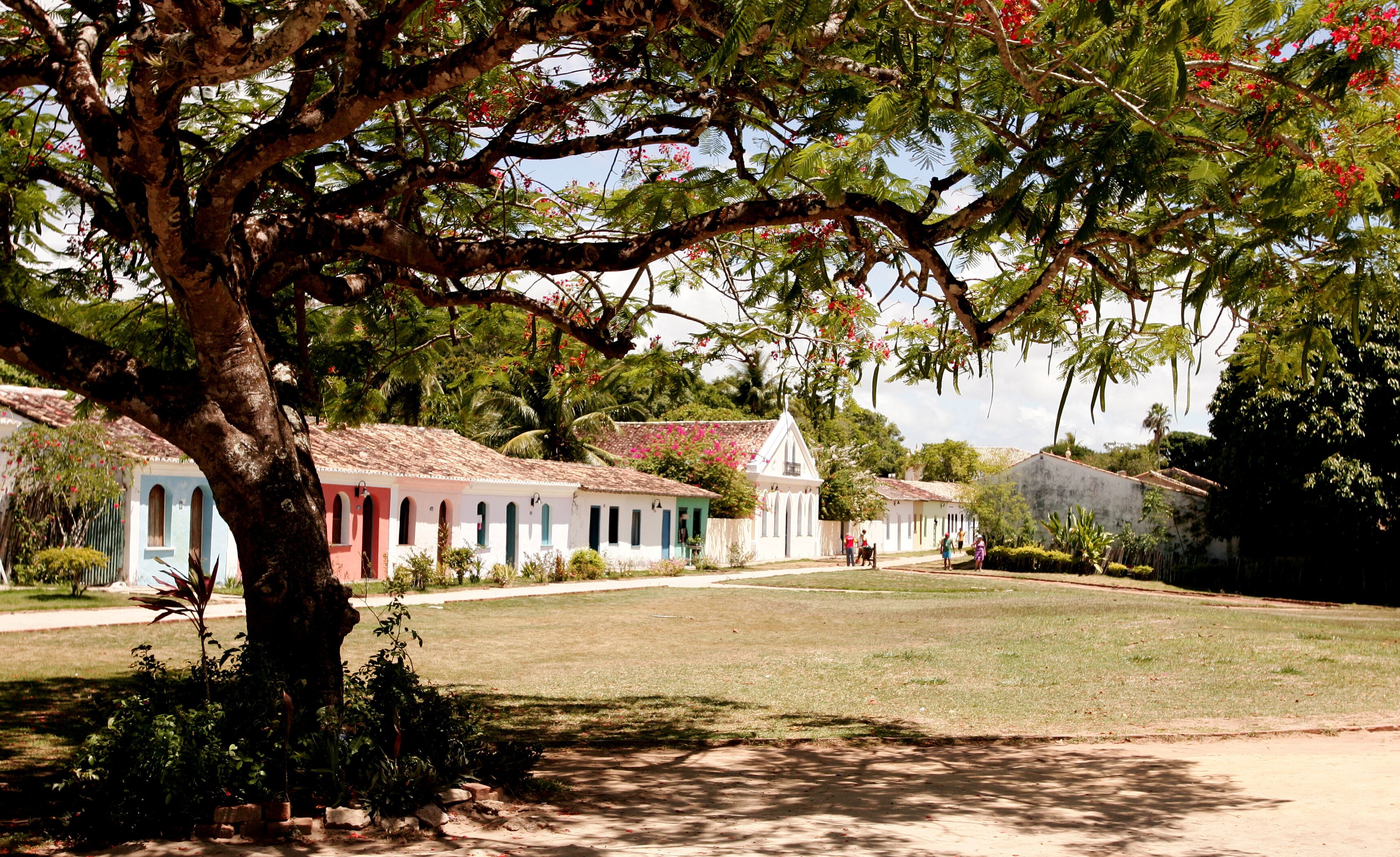 porto seguro, bahia / brazil - february 2, 2010: view of the Historic Center of the city of Porto Seguro, in the south of Bahia.
