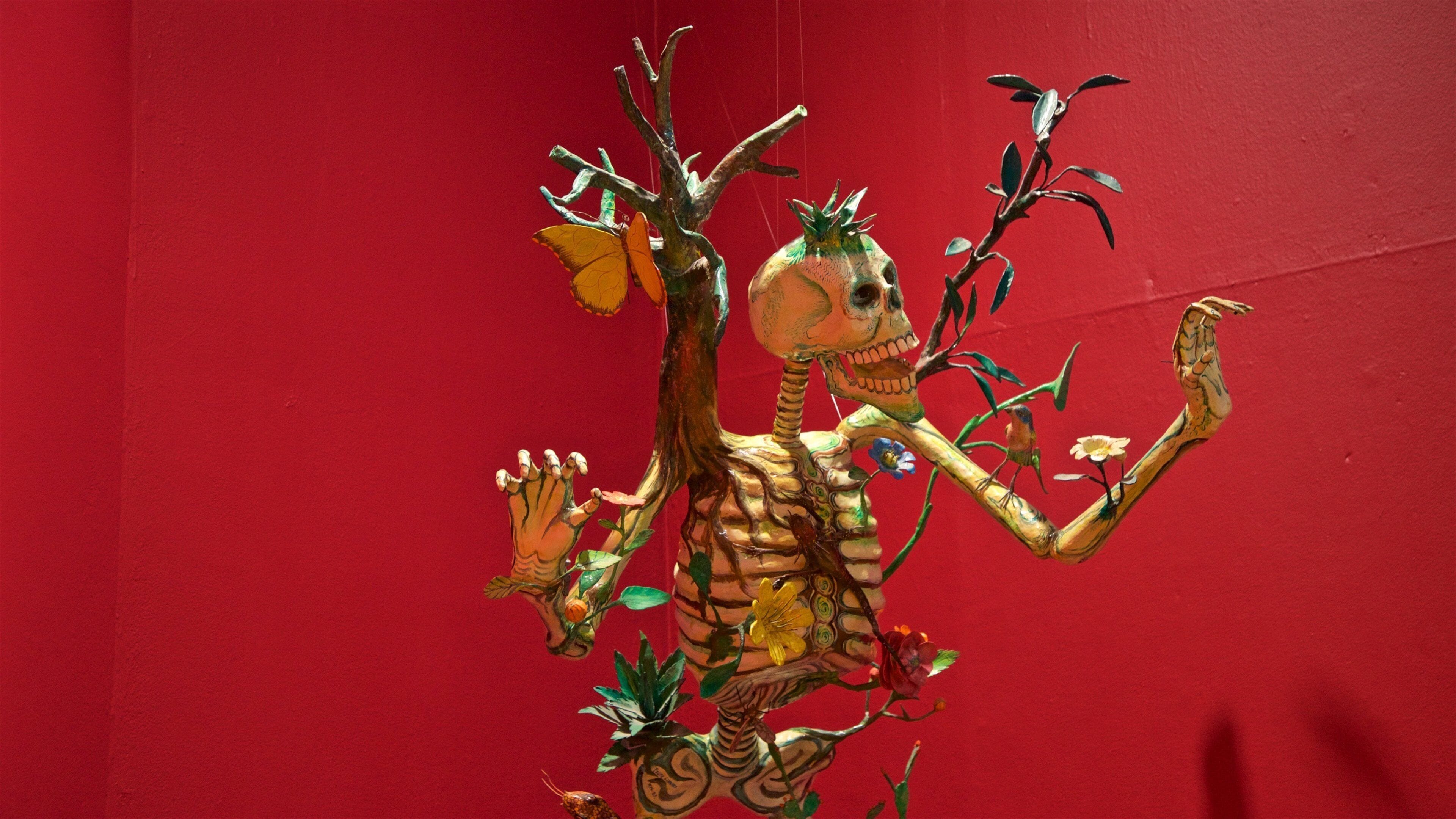 Mexic-Arte-museo johon kuuluu sisäkuvat ja taide