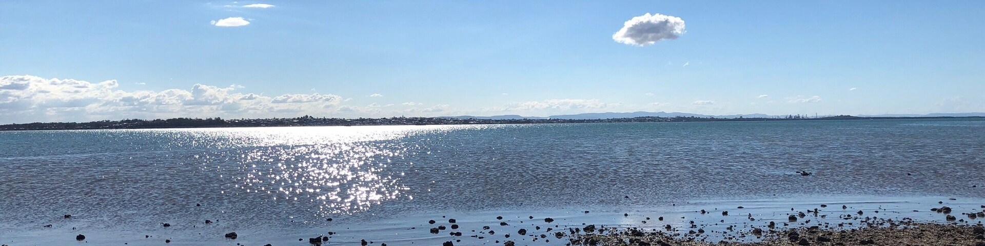 Little white Cloud.
Wellington Point Brisbane.
At low tide you can walk to a small island called King Island. When the tide comes in you can cross in waist deep water.