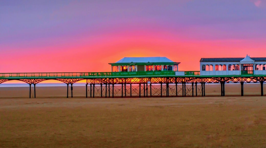 Evening light,St. Anne’s Pier, Lancashire,UK.