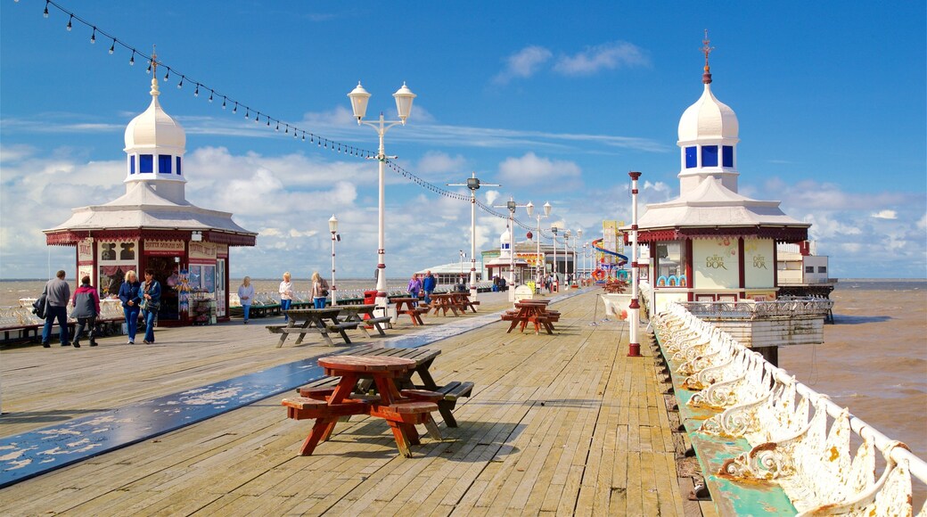 North Pier as well as a small group of people
