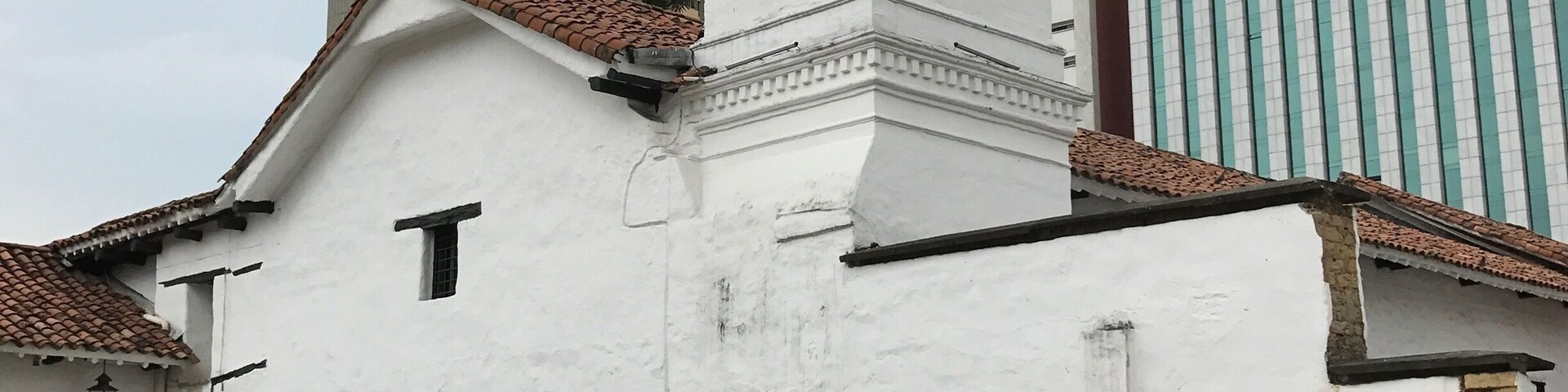 The most beautiful and antique church in the city. Cali, Colombia