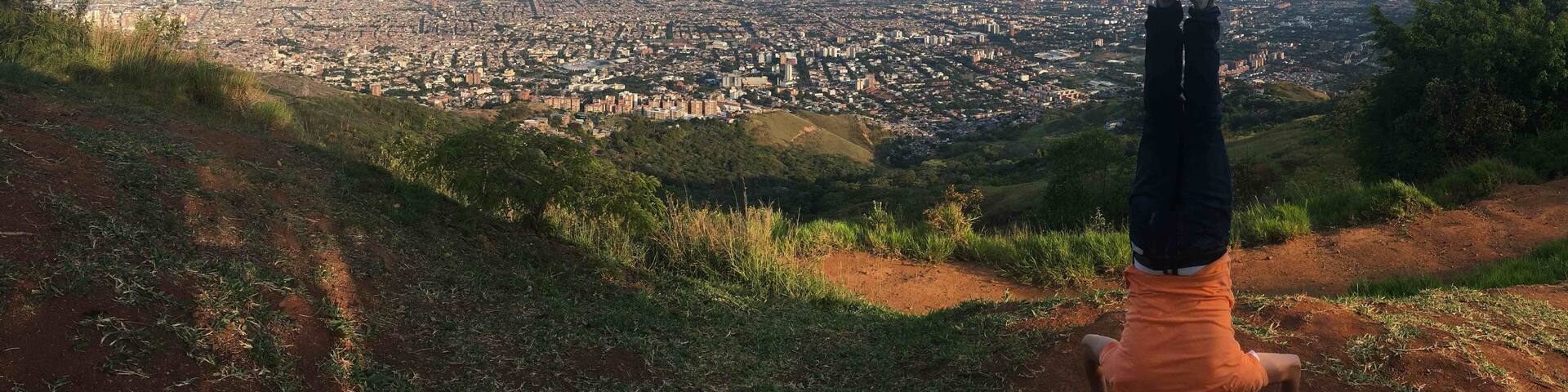 New place I visited! Cali! This was a great city. Great place to see it all at once? Cristo Rey. You get a marvelous panoramic view of the valley in which it’s located. And just to make it more interesting try the headstand, which will give you whole new #perspectives 😜😉😁