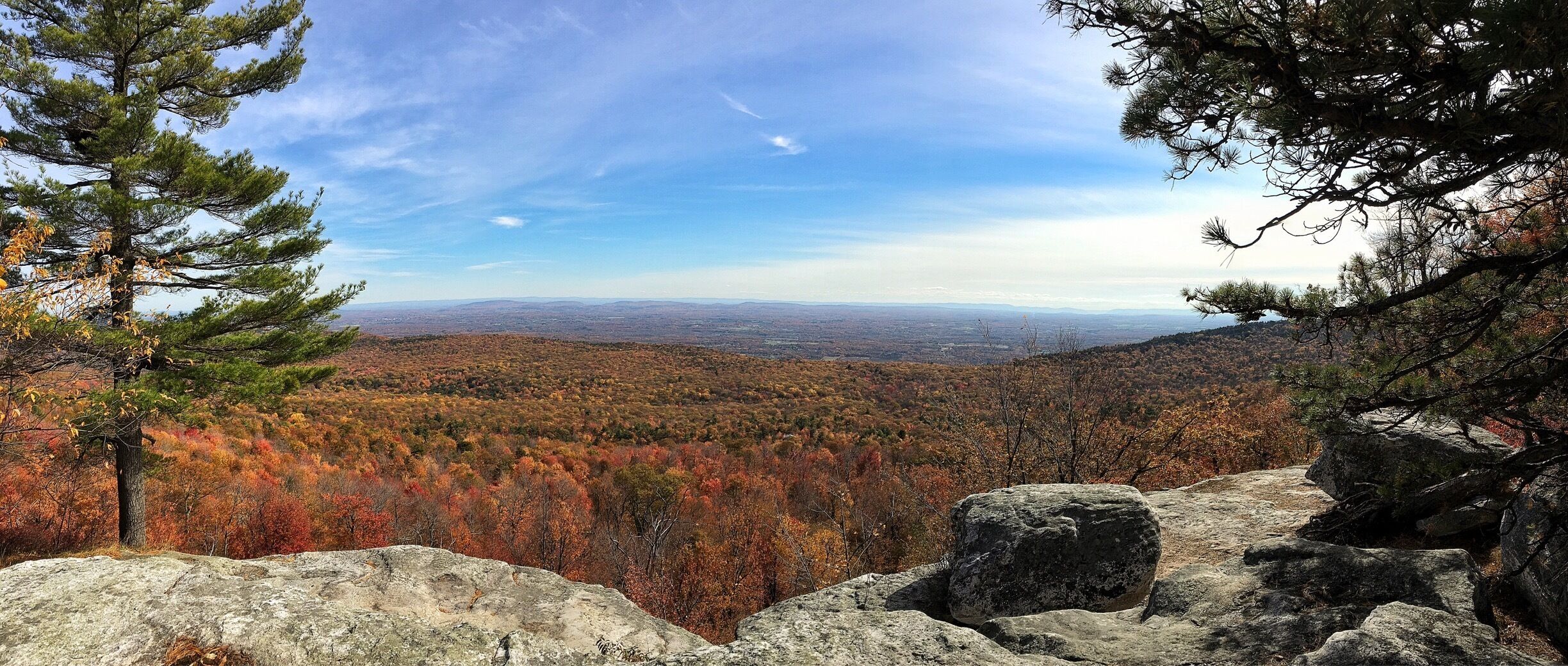 The foliage takes your breath away at Minnewaska State Park