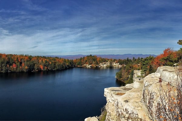 Gorgeous views of fall foliage to be seen at Minnewaska State Park