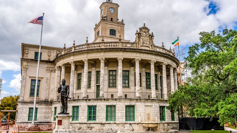 Historic Town Hall Building Coral Gables Florida