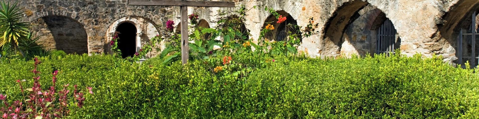 Low angle view of a church, Mission San Jose, San Antonio, Texas, USA